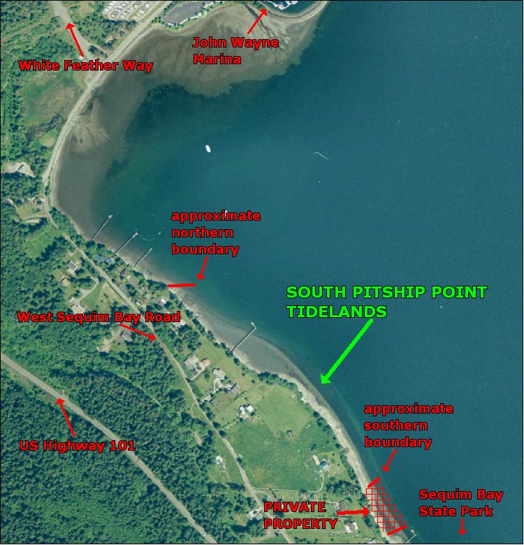 SOUTH PITSHIP POINT map