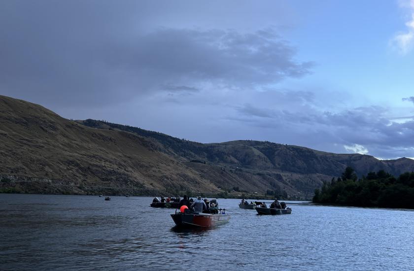 Upper Columbia River salmon fishing