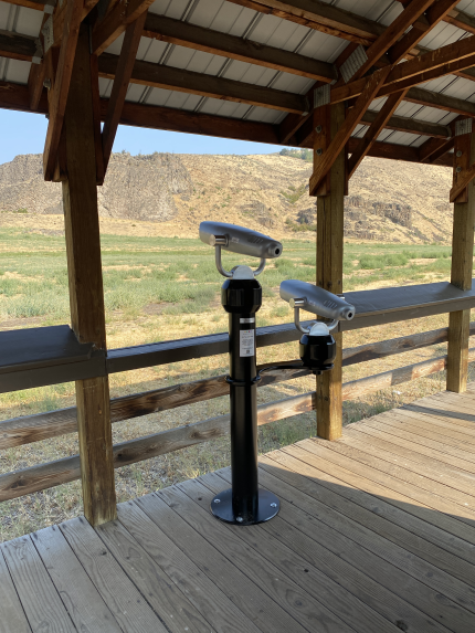 An ADA accessible telescope for viewing elk